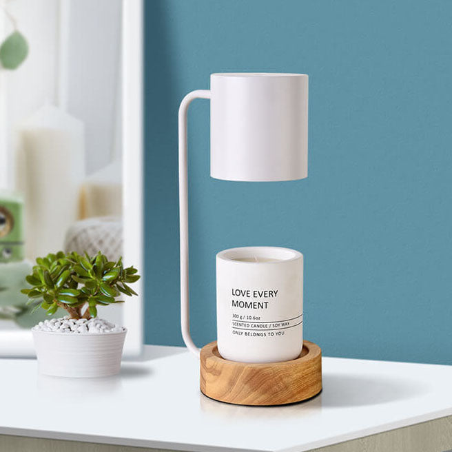 ZenithWood | Elegant Dimmable Japanese Table Lamp for Bedroom or Desk 3