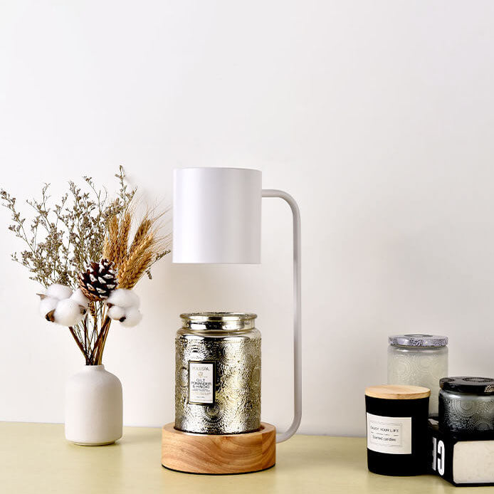 ZenithWood | Elegant Dimmable Japanese Table Lamp for Bedroom or Desk 5