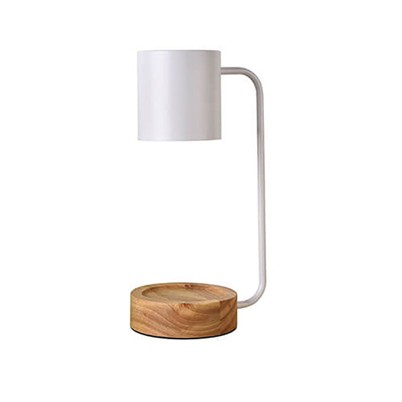 ZenithWood | Elegant Dimmable Japanese Table Lamp for Bedroom or Desk 8