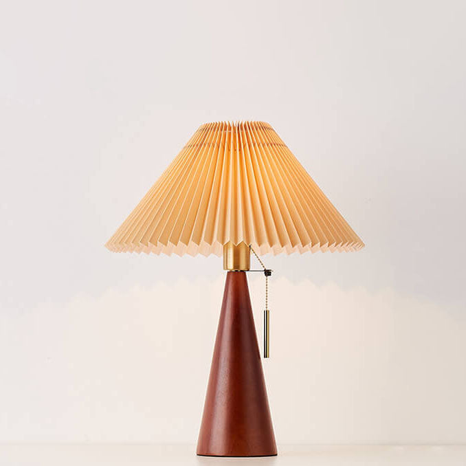 ZenithWood | Elegant Minimalist LED Table Lamp for Bedside and Desk 9