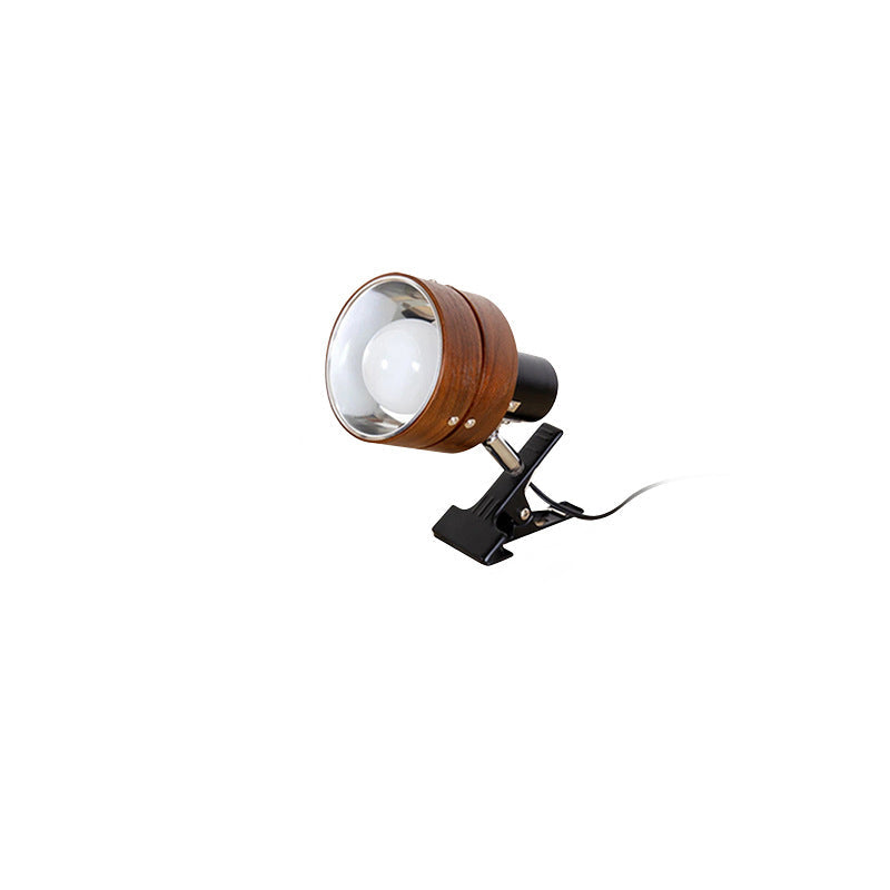 Zenwood | Elegant Minimalist Solid Wood Round Table Lamp 9