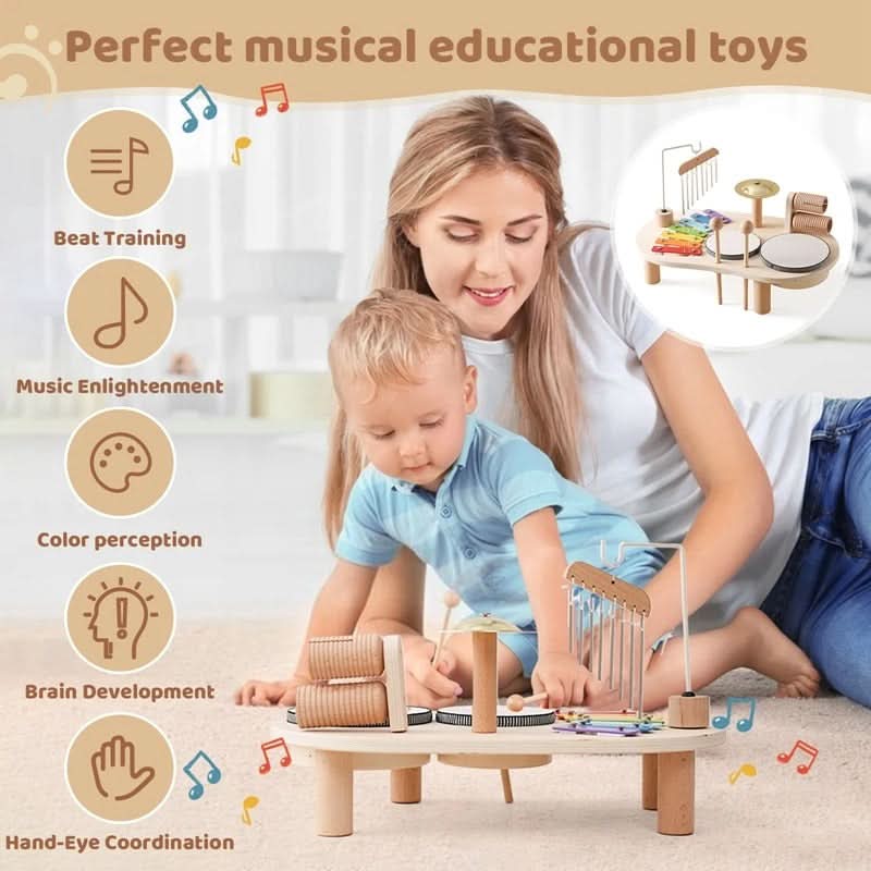 Wooden Xylophone with Glockenspiel – image 4