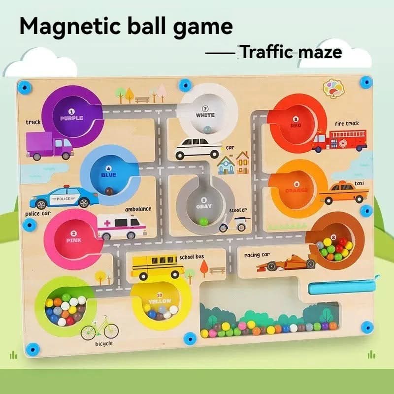Magnetic Colour and Number Game, Colour Matching Game with Magnetic Board – image 7