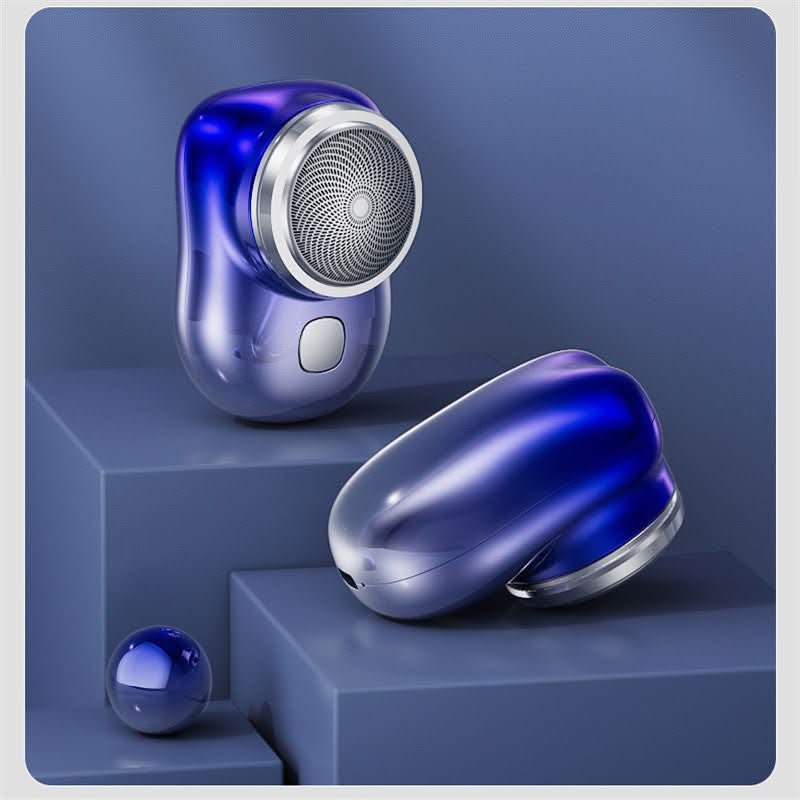 Mini Electric Shaver, Portable Face Shaver with 6 Steel Blades – image 4