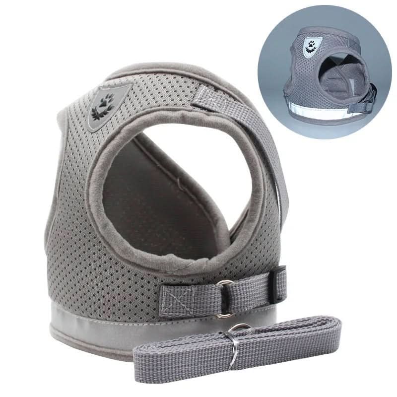 Escape Proof Cat Harness and Lead Set, Reflective Kitten Harness with 1.5 m Leash for Walking_20
