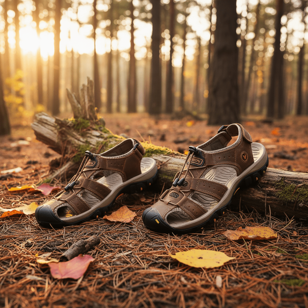 Closed Toe Sandals, Walking Sandals for Summer and Outdoor – image 7