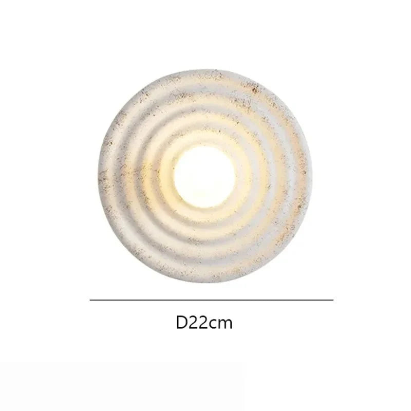 Living Room Wall Lights, Wabi Sabi Ceramic Wall Lamp for Bedroom and Hallway, Modern Indoor Wall Sconce_05