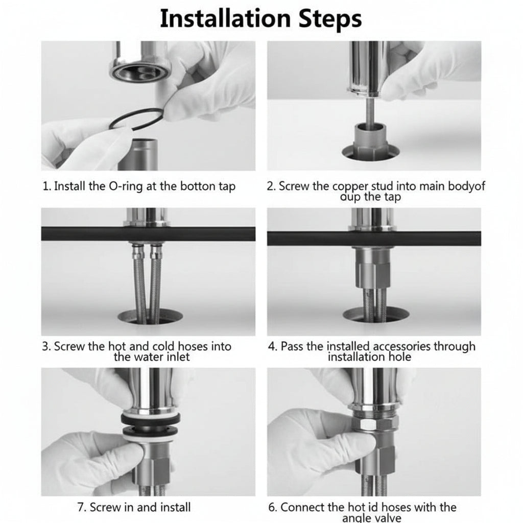 Kitchen Tap with Spray – image 7