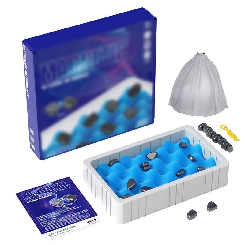 Chess Board with Magnetic Pieces, Magnetic Chess Set for Travel – image 7
