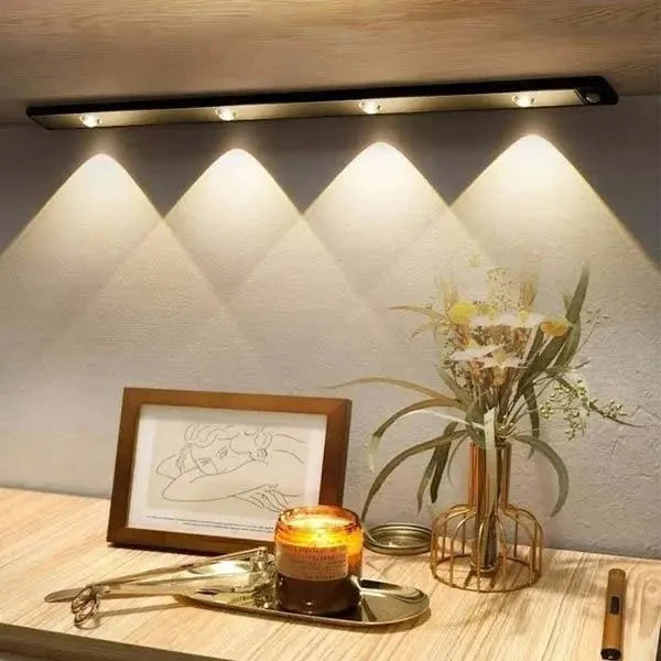 LED Strip Light with Motion Sensor, Under Cabinet Lights for Kitchen and Hallway