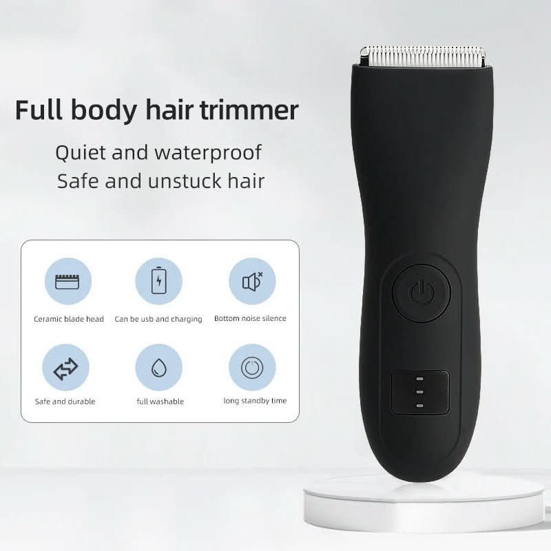 Beard Trimmer, Cordless Body Hair Trimmer with Comb Attachments – image 12