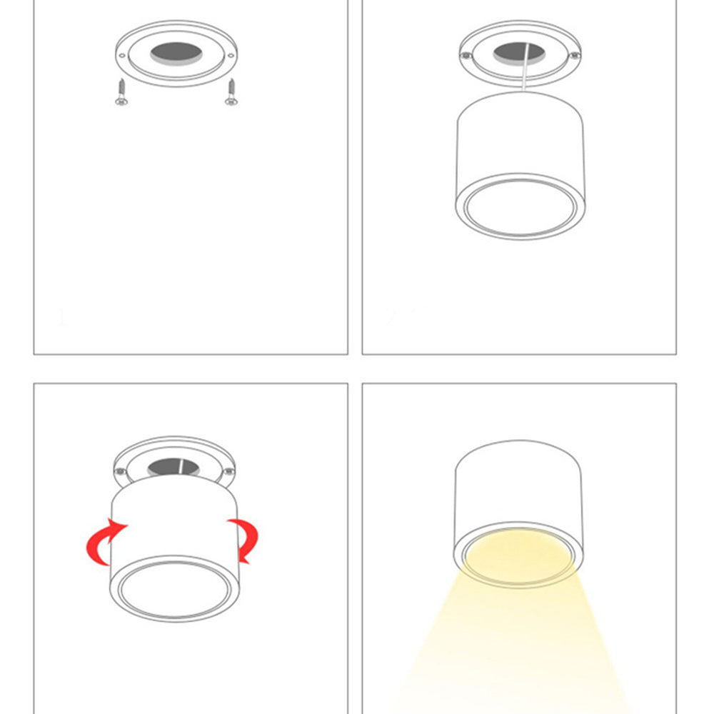 Tiltable Ceiling Spotlights 30 Degree – image 8