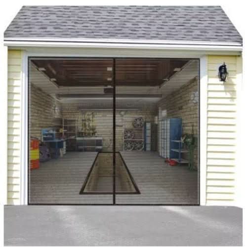 Magnetic Fly Screen Door with Polyester Mesh Curtain, Door Insect Screen for Garage – image 6