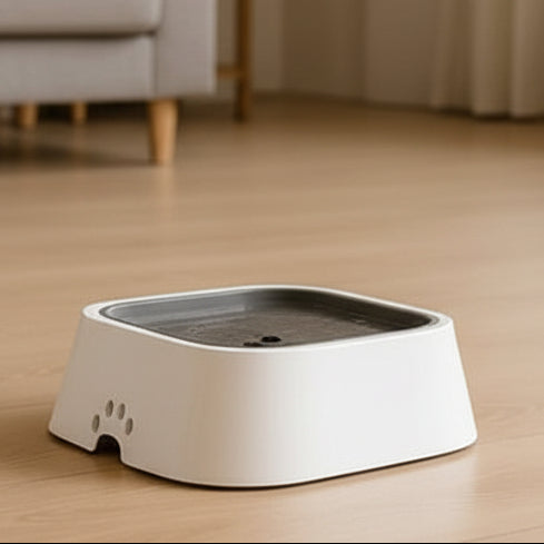 Anti Spill Dog Bowl, Non Spill Dog Water Bowl with Floating Disc, Cat Water Bowl 1.5 Litre for Dogs and Cats_00