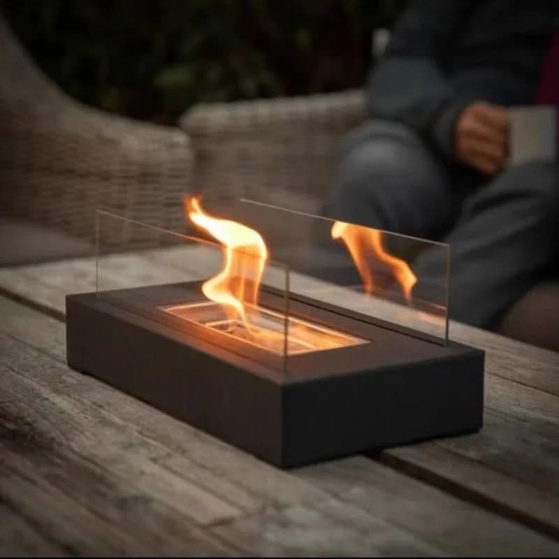 Bioethanol Fireplace Tabletop, Smokeless Fire Pit for Indoor and Outdoor – image 10