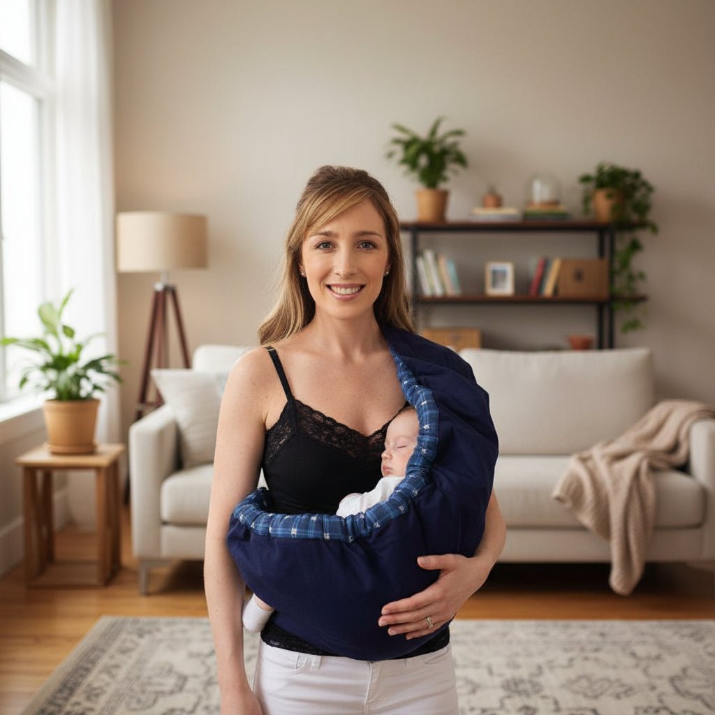 Baby Carrier for Newborns, Baby Wrap Carrier, Baby Sling, Infant Sling for Gentle Carrying, Newborn Essentials_01