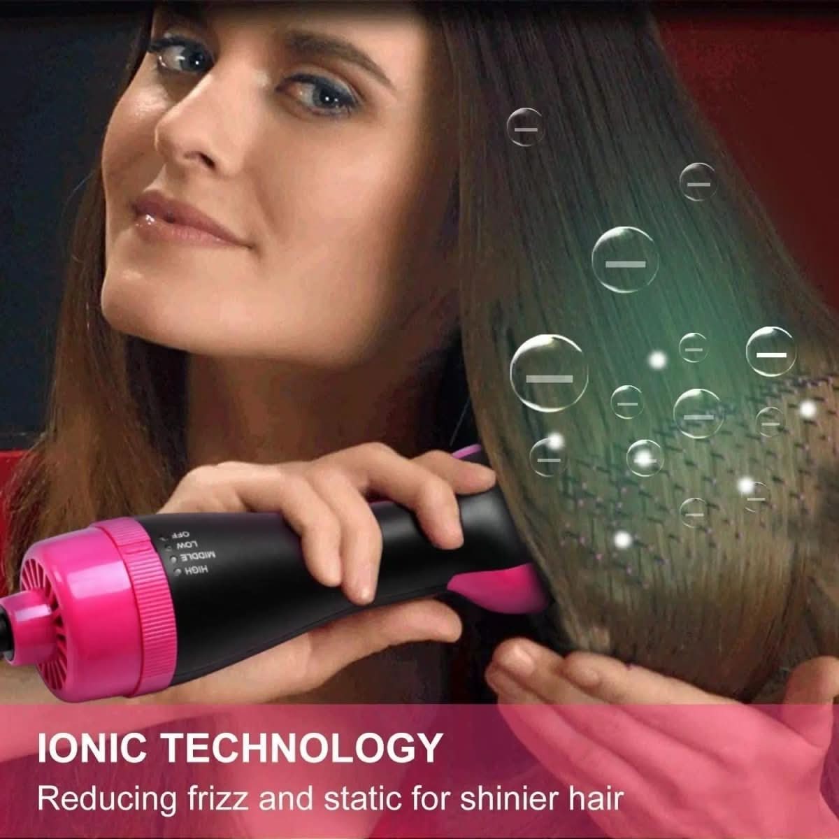 Hair Dryer 4 in 1, Hot Air Styler with Heat Resistant Glove – image 7
