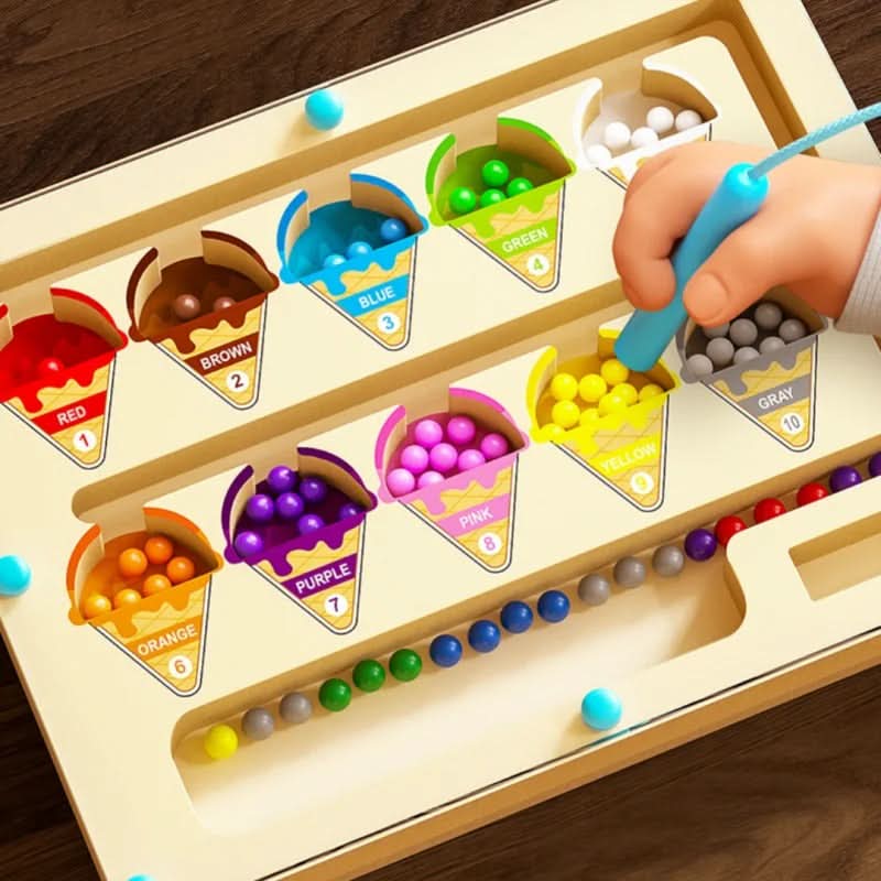Magnetic Colour and Number Game, Educational Toys – image 9