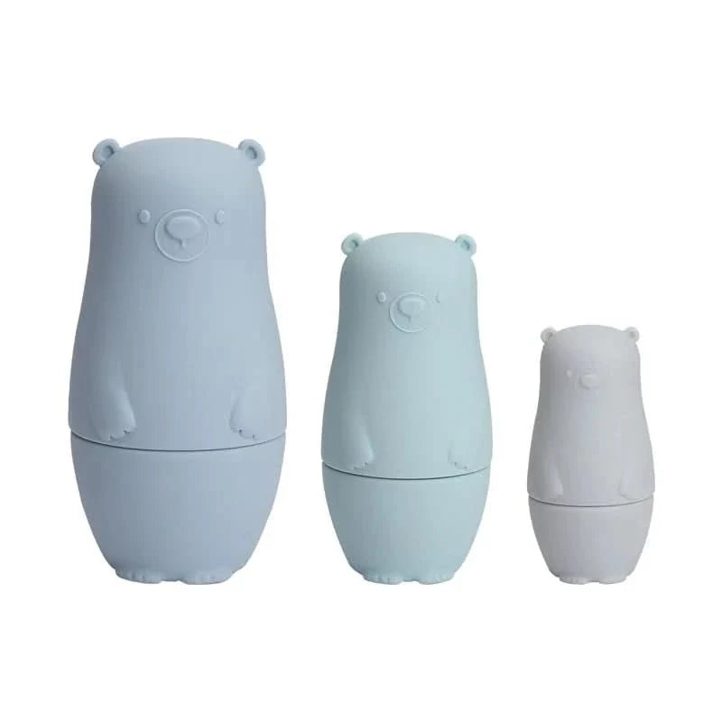 Silicone Nesting Dolls for Babies, Sensory Toys for 6 Month Old, Stacking Toy Bears or Penguins, Toys for 1 Year Old_18