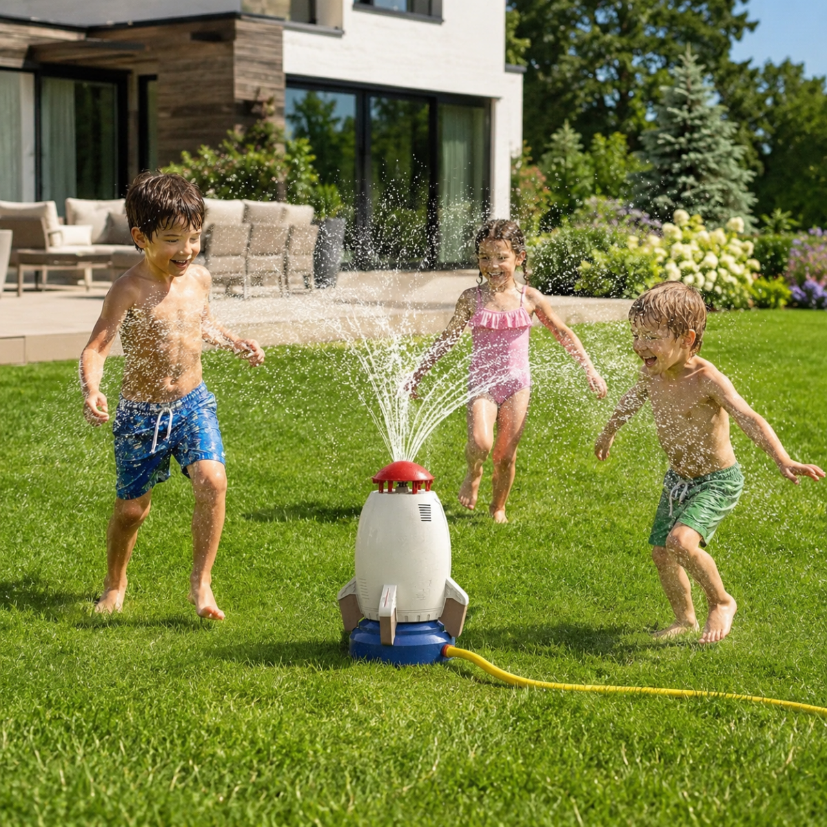 Outdoor Toys, Kids Water Sprinkler Toy with 360 Degree Rotation, Garden Toys for 3 Year Olds and Summer Water Play_01