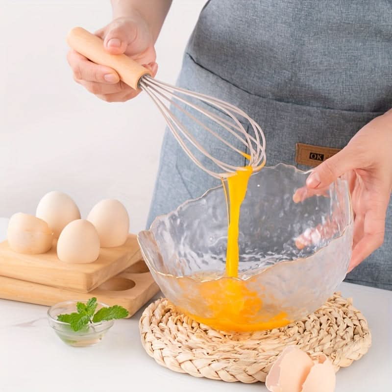 Silicone Kitchen Utensil Set, 12 Piece Kitchen Utensils with Wooden Handles, Cooking Utensils for Non Stick Pans_05