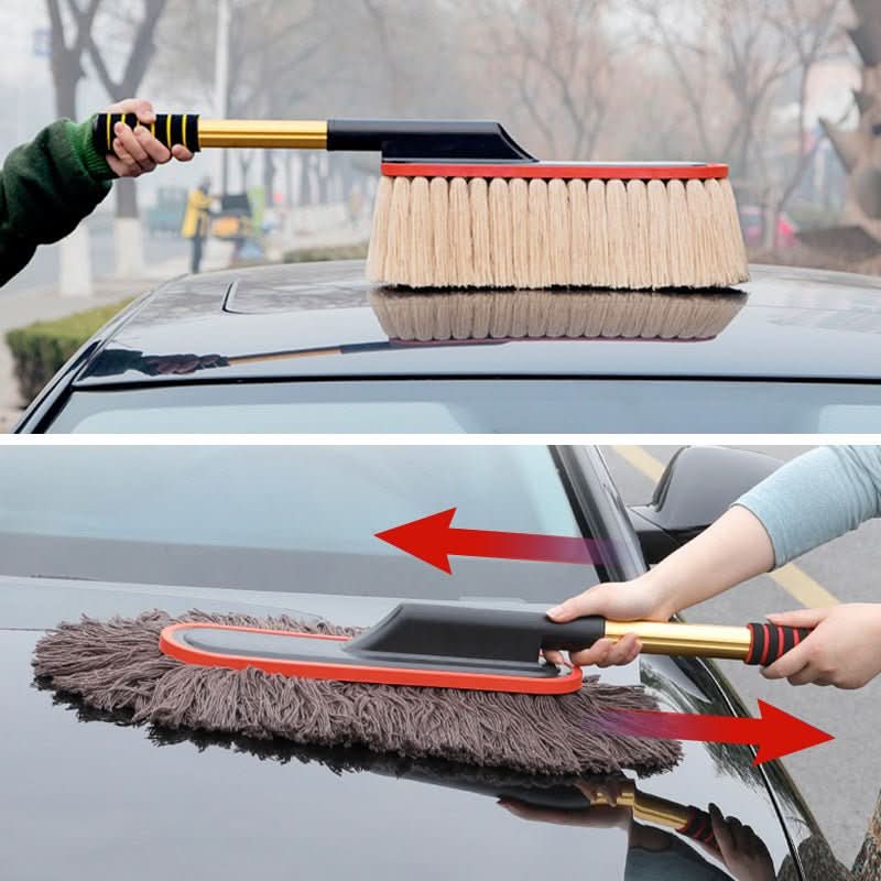 Extendable Duster, Telescopic Car Duster with Soft Cotton Threads – image 7