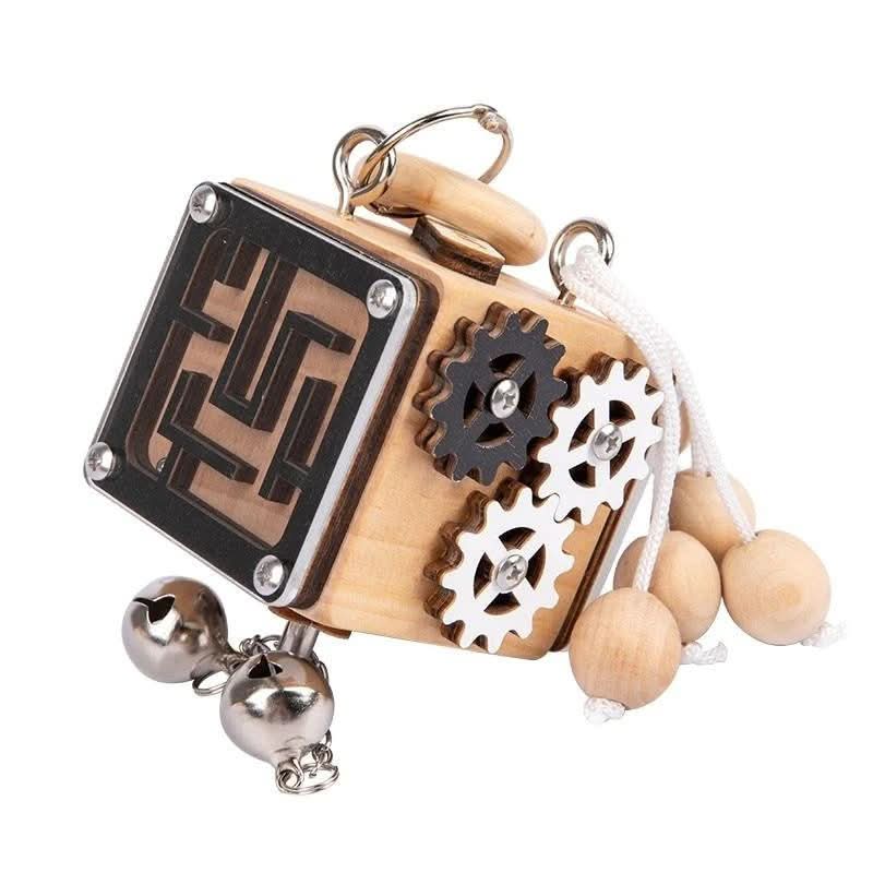 Wooden Activity Cube, Baby Toys for 1 Year Old, Interactive Wooden Toys, Travel Toys for Fine Motor Skills_07