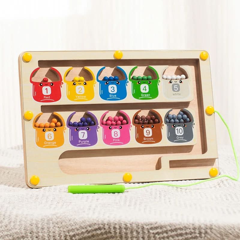 Magnetic Colour and Number Game, Colour Matching Game with Magnetic Board – image 10
