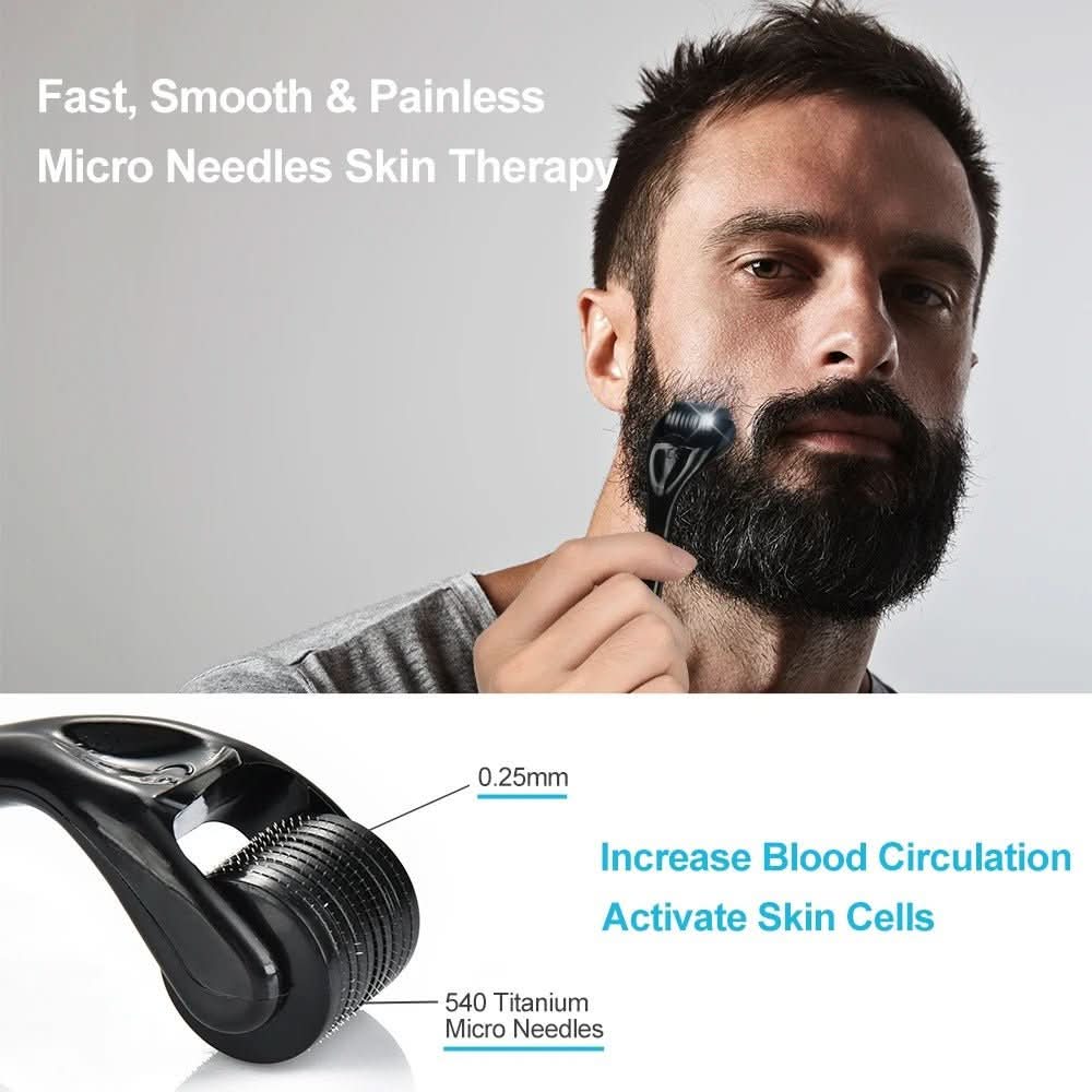Beard Growth Kit with Derma Roller – image 14