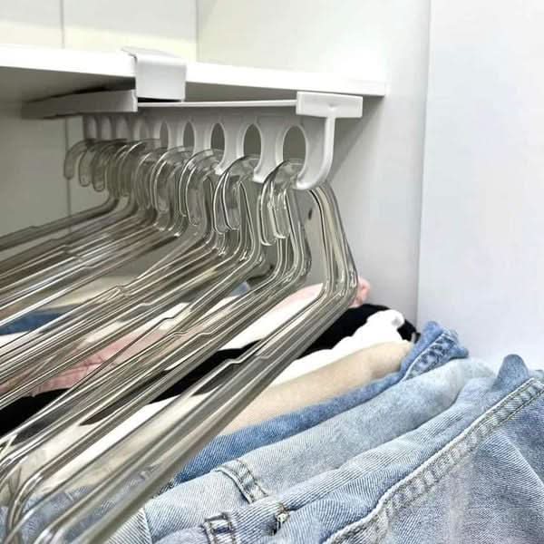 Pull Out Wardrobe Rail, Clothes Storage and Bag Organiser – image 5