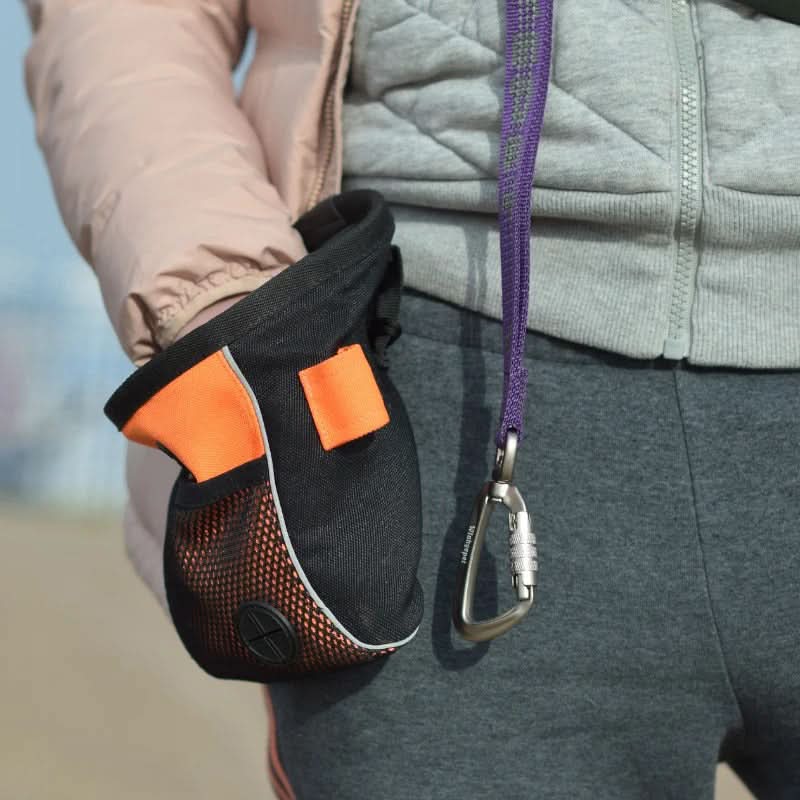 Dog Walking Bag for Treats, Dog Treat Pouch for Training and Hiking