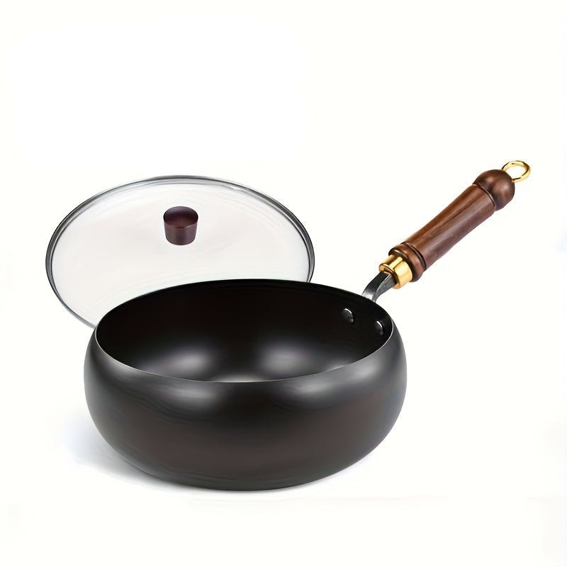 Cast Iron Frying Pan for Hob and Oven, Cast Iron Pan with Lid – image 9