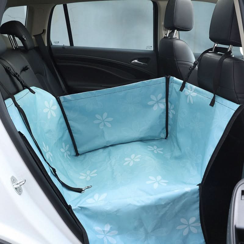 Dog Car Hammock for Back Seat, Rear Seat Cover for Dogs with 4 Nylon Straps – image 4