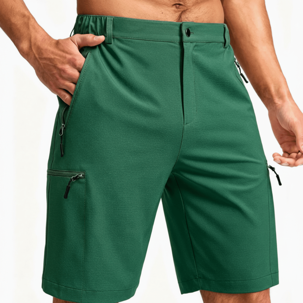 Mens Cargo Shorts, Bermuda Shorts with Multi Pockets – image 12