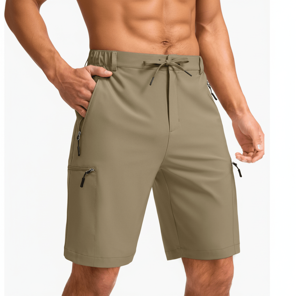 Mens Cargo Shorts, Mens Hiking Shorts for Travel and Leisure – image 9