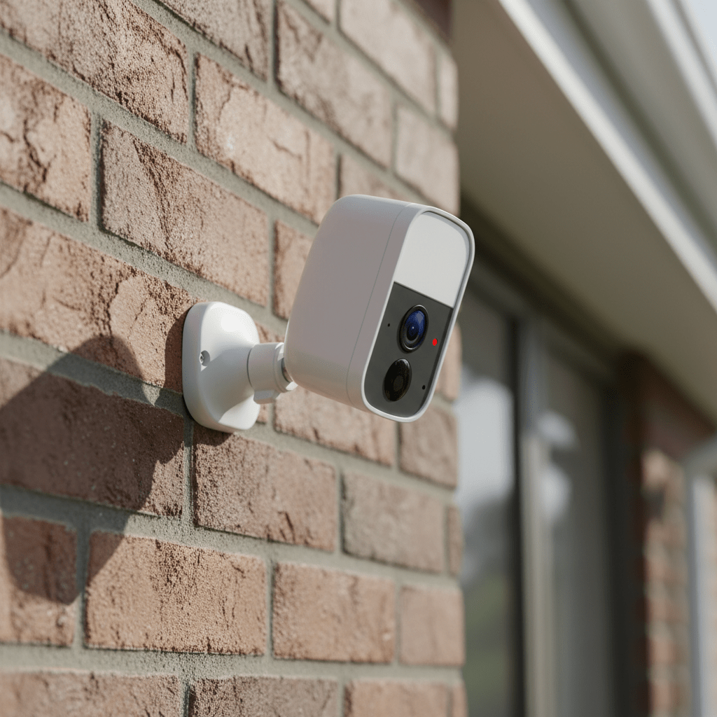 Wireless Security Camera for Indoor and Outdoor, Home Security Camera with Loop Recording, Weatherproof CCTV Camera_00
