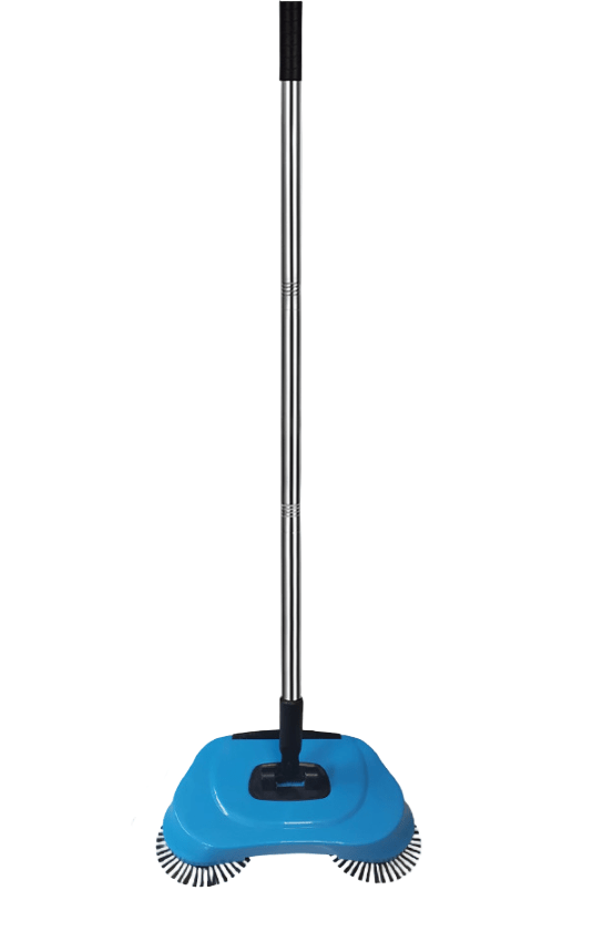 Carpet Sweeper, Manual Floor Sweeper with 360 Rotating Brushes and Dust Box – image 8