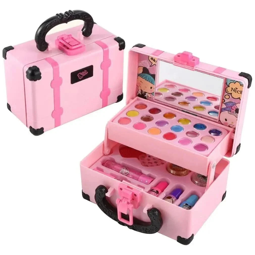 Childrens Makeup Kit, Washable Toy Makeup for Pretend Play