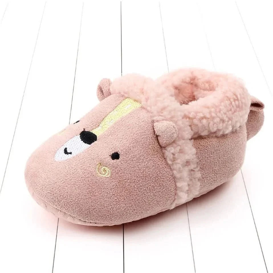 Baby Slippers with Non Slip Sole, Baby Booties in Soft Cotton – image 21