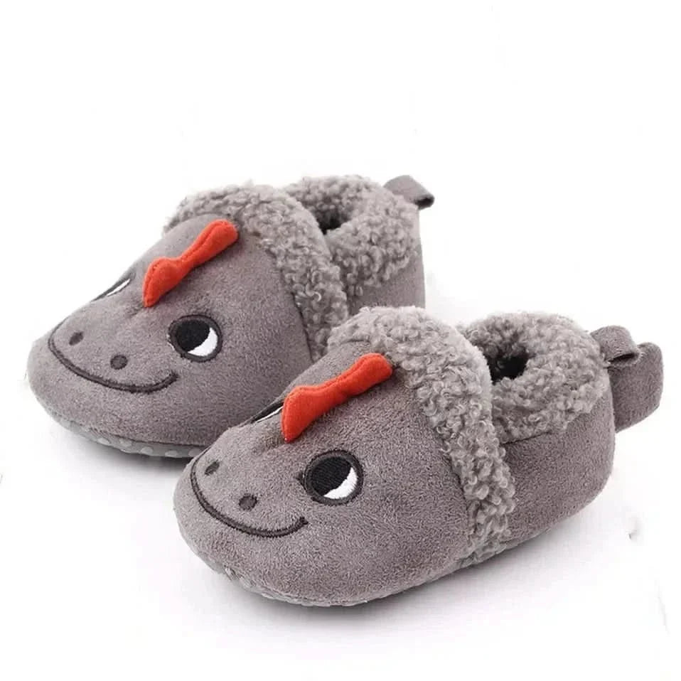 Baby Slippers with Non Slip Sole, Baby Booties in Soft Cotton – image 5
