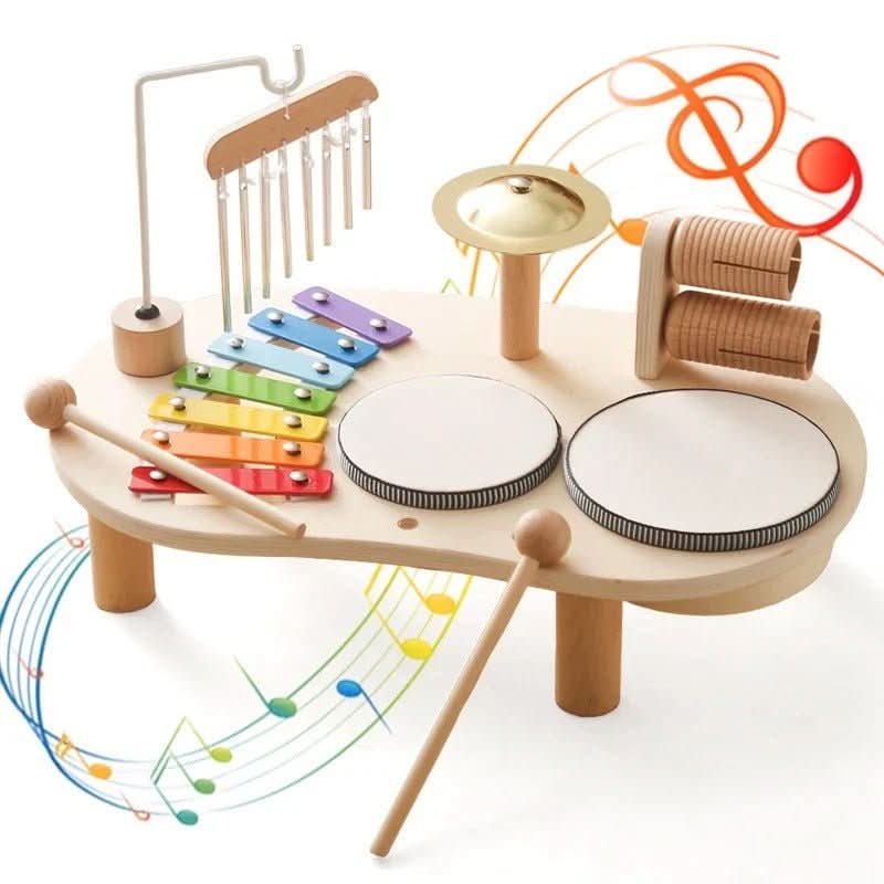 Wooden Xylophone with Glockenspiel, Educational Toys – image 7