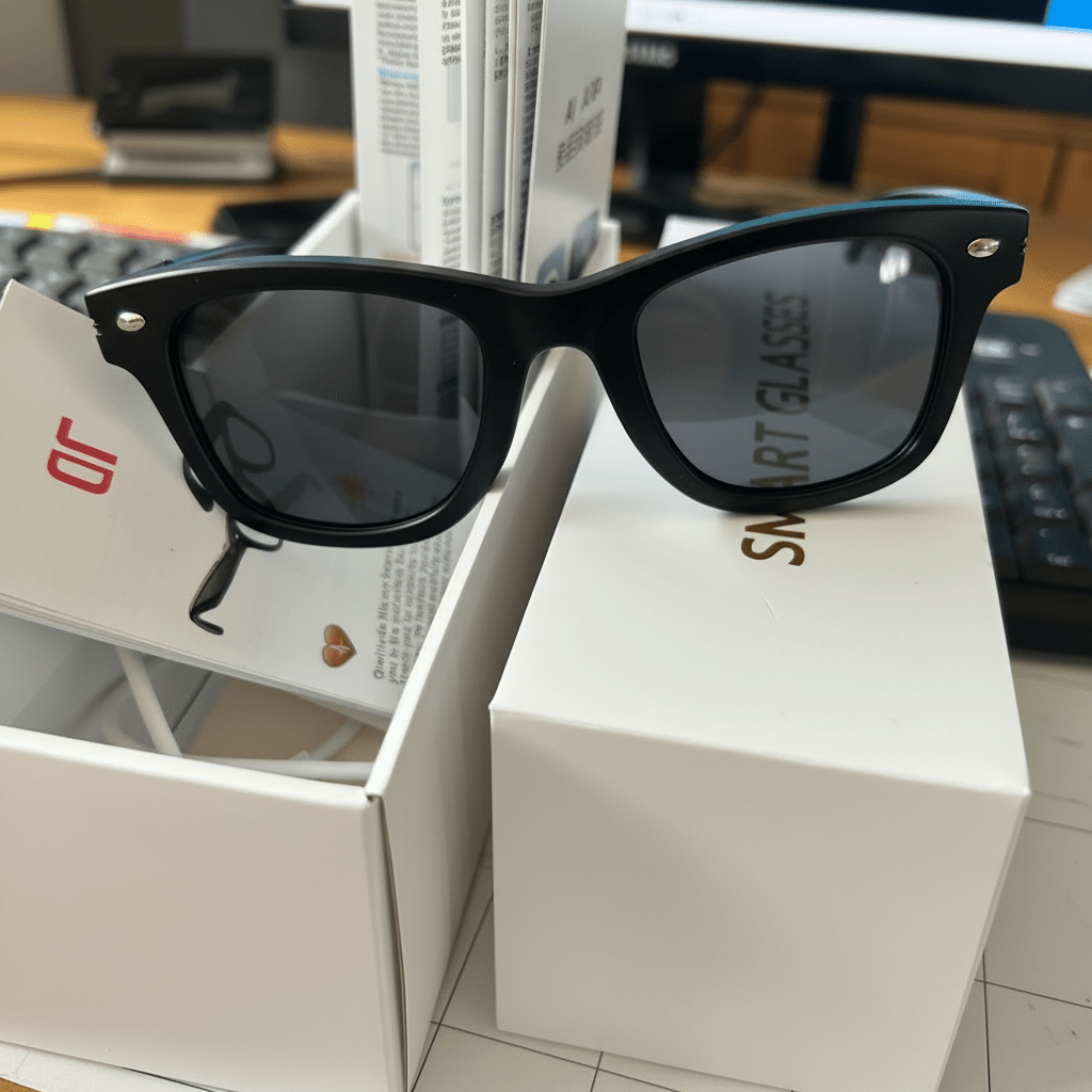 Smart Glasses, Bluetooth Sports Sunglasses with Magnetic Charging – image 12