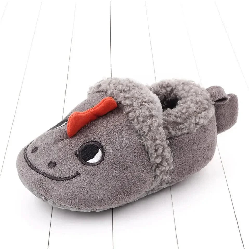 Baby Slippers with Non Slip Sole, Baby Booties in Soft Cotton – image 13