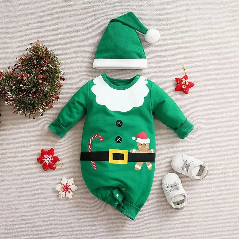 My First Christmas Outfit with Santa or Stag – image 9
