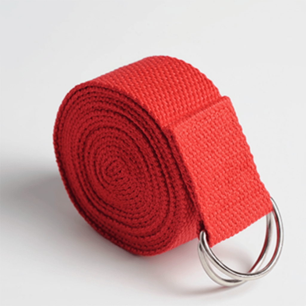 Yoga Strap for Stretching, Adjustable Strap with D Ring, Stretching Belt for Yoga and Pilates_07