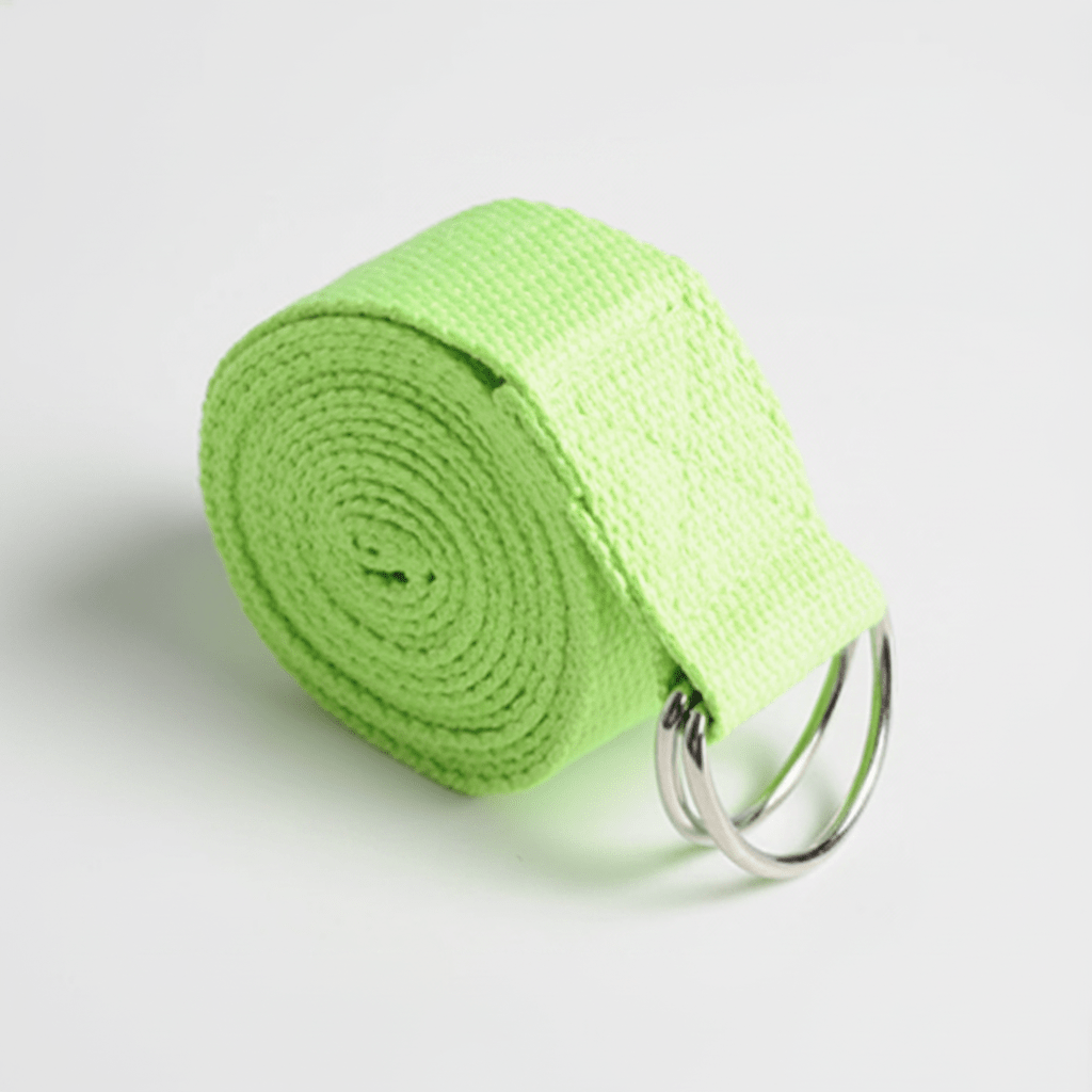 Yoga Strap for Stretching, Adjustable Strap with D Ring, Stretching Belt for Yoga and Pilates_06