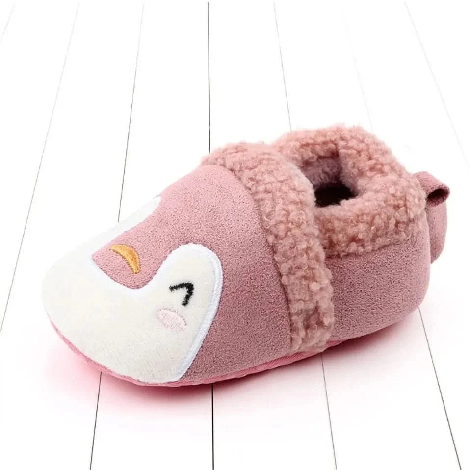 Baby Slippers with Non Slip Sole, Baby Booties in Soft Cotton – image 9