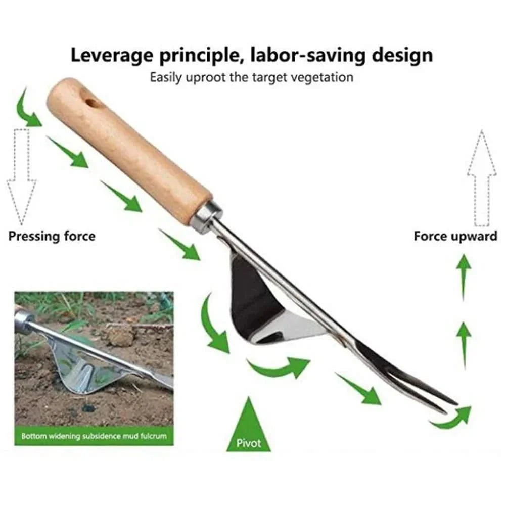 Weed Remover Tool with Ergonomic Handle, Hand Weed Puller – image 4
