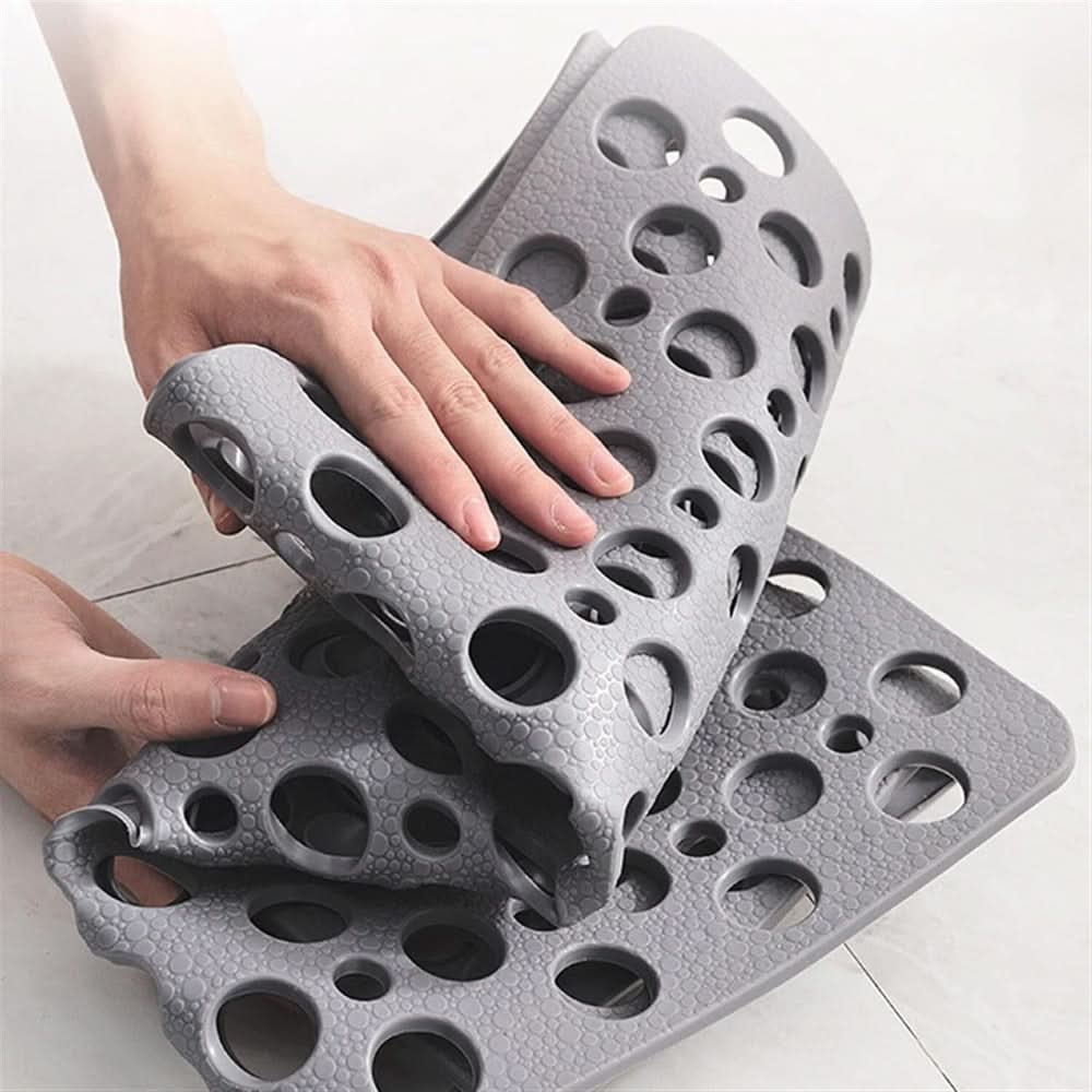 Non Slip Bath Mats, Shower Mat with Suction Cups and Drainage Holes, Bathtub Mat in 3 Sizes and 6 Colours_08
