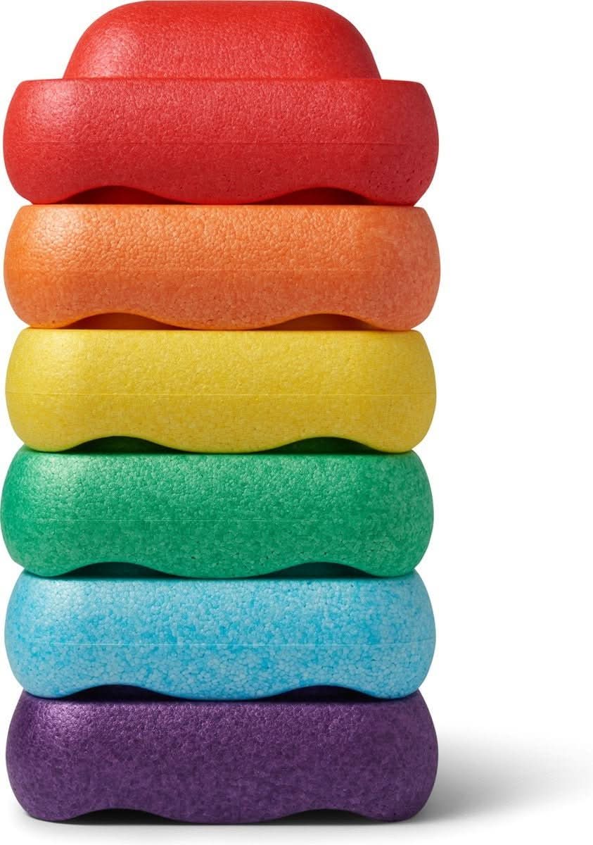 Balance Stones for Kids, Stepping Stones Toy for Indoor Obstacle Course, Plastic Stepping Stones, Toys for 3 Year Olds_09